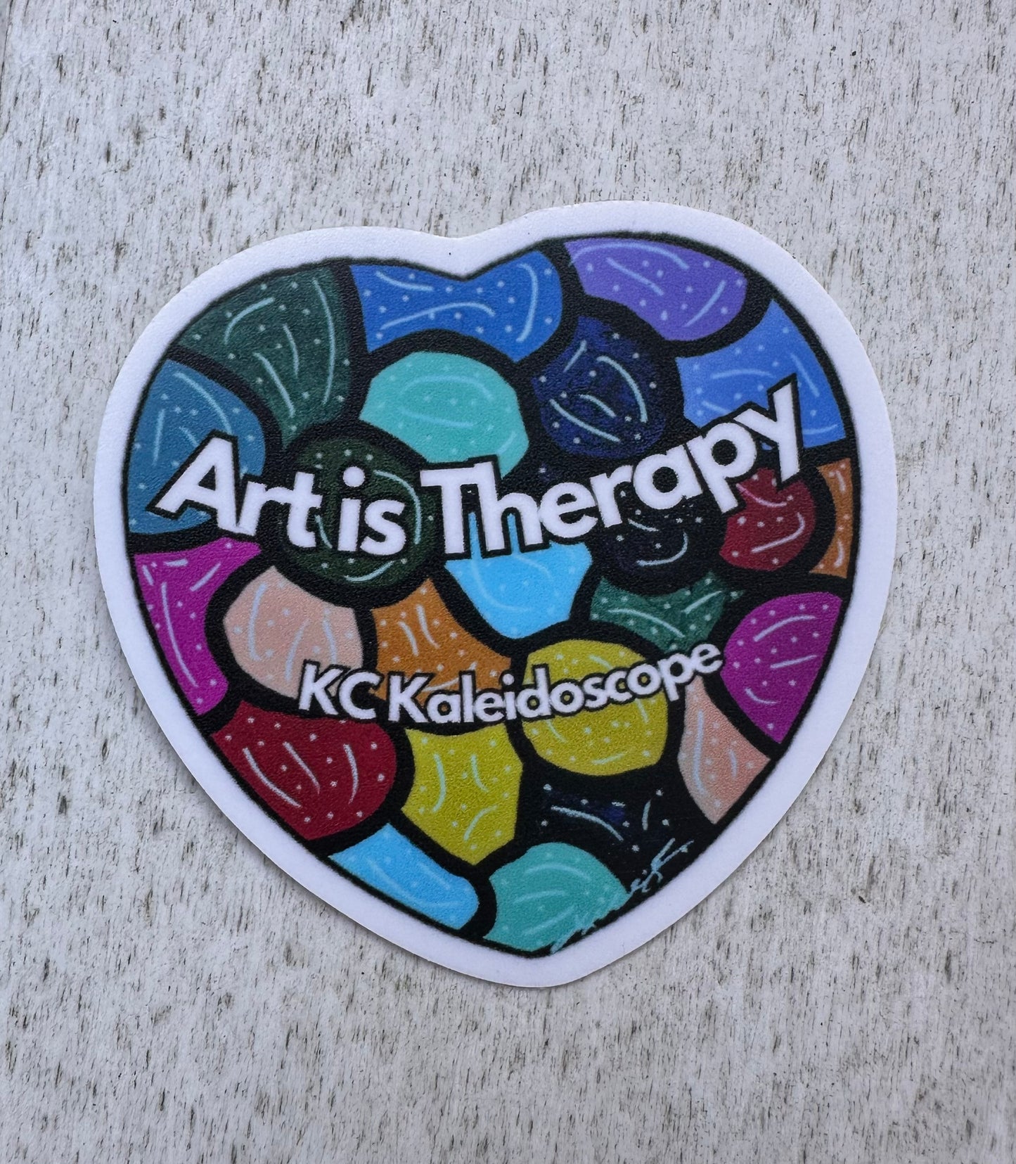 *NEW* Art Is Therapy 2.5" Sticker