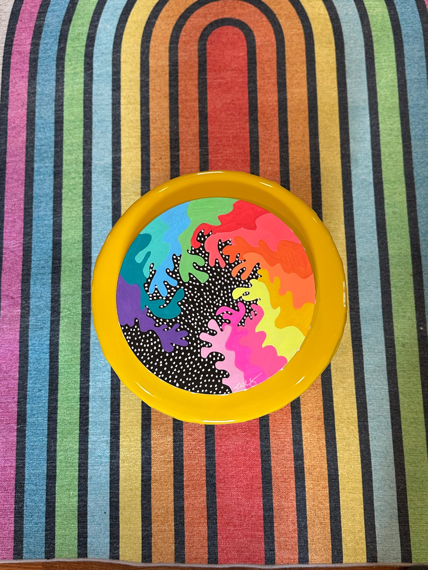 Unframed 10" Canvas #08 - Neon Glow!