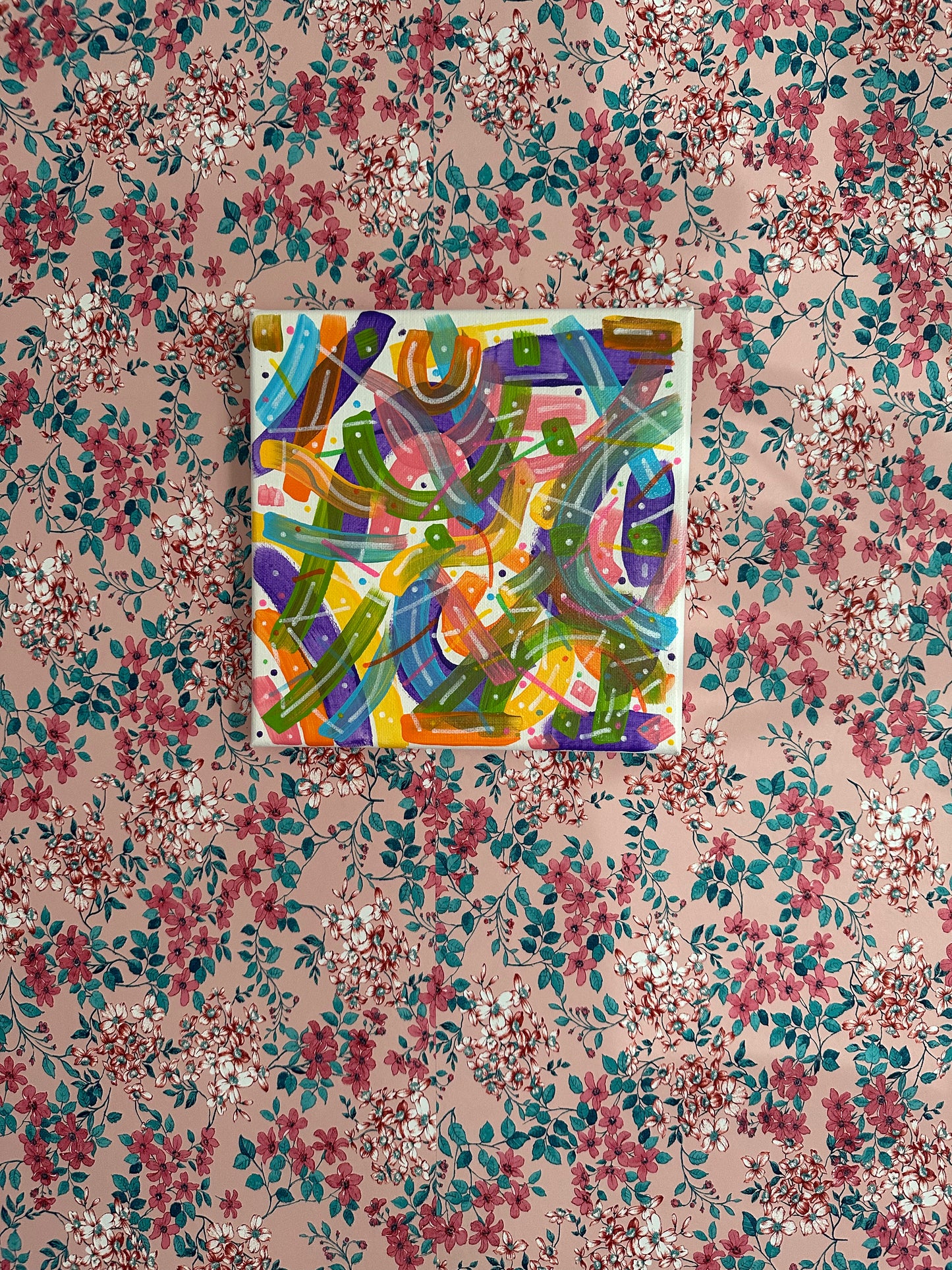 8”x8” Square Unframed Canvas: March2025-07