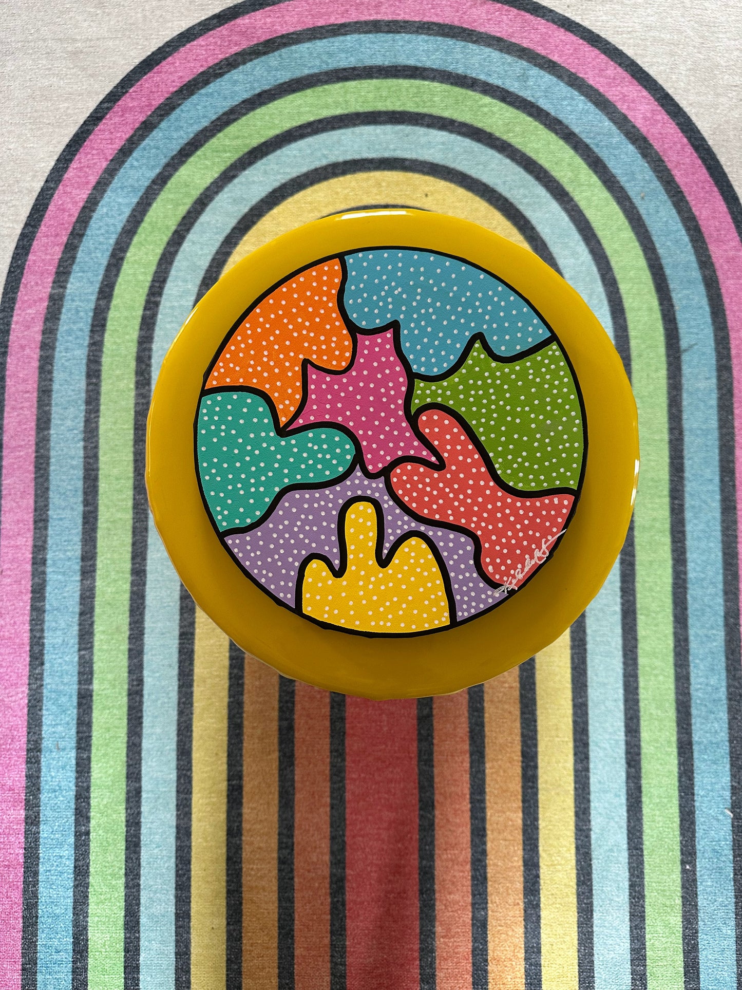 Circle Canvas, 10" - May2025-03