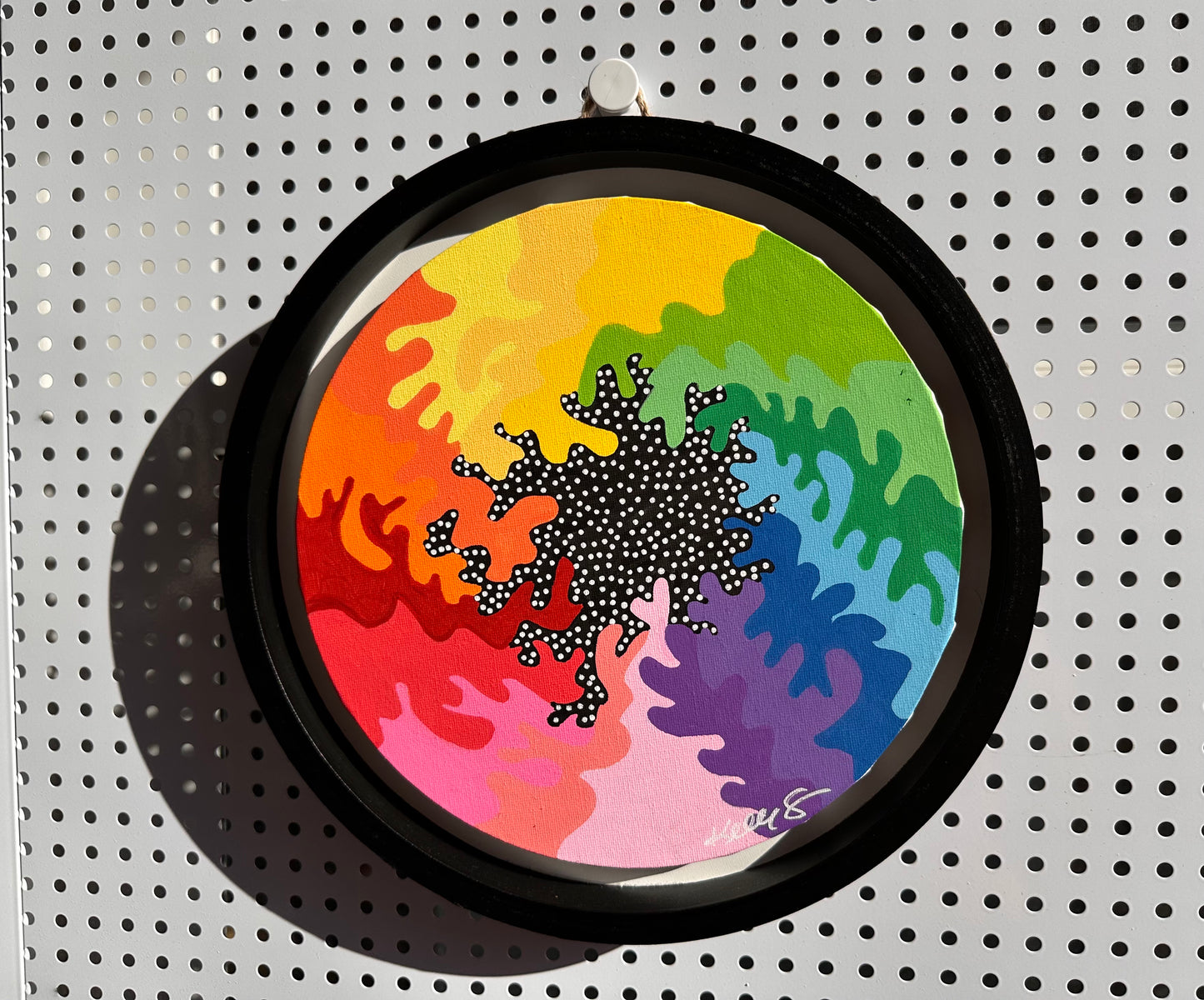 ! 10” Circle Canvas -- Oct25-04 !