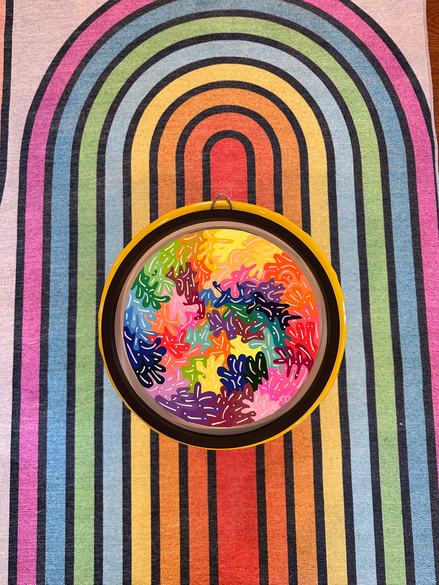 #01 Framed 10" Canvas