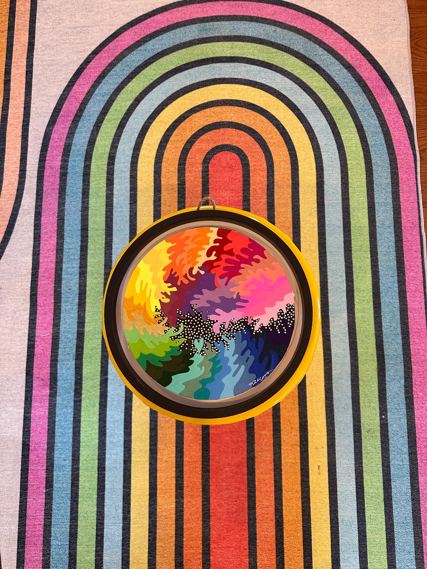 #02 Framed 10" Canvas