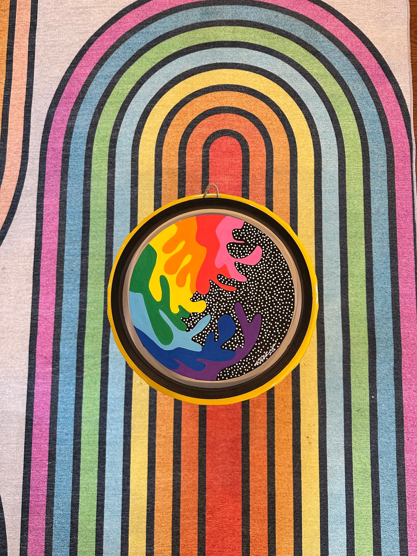 #03 Framed 10" Canvas