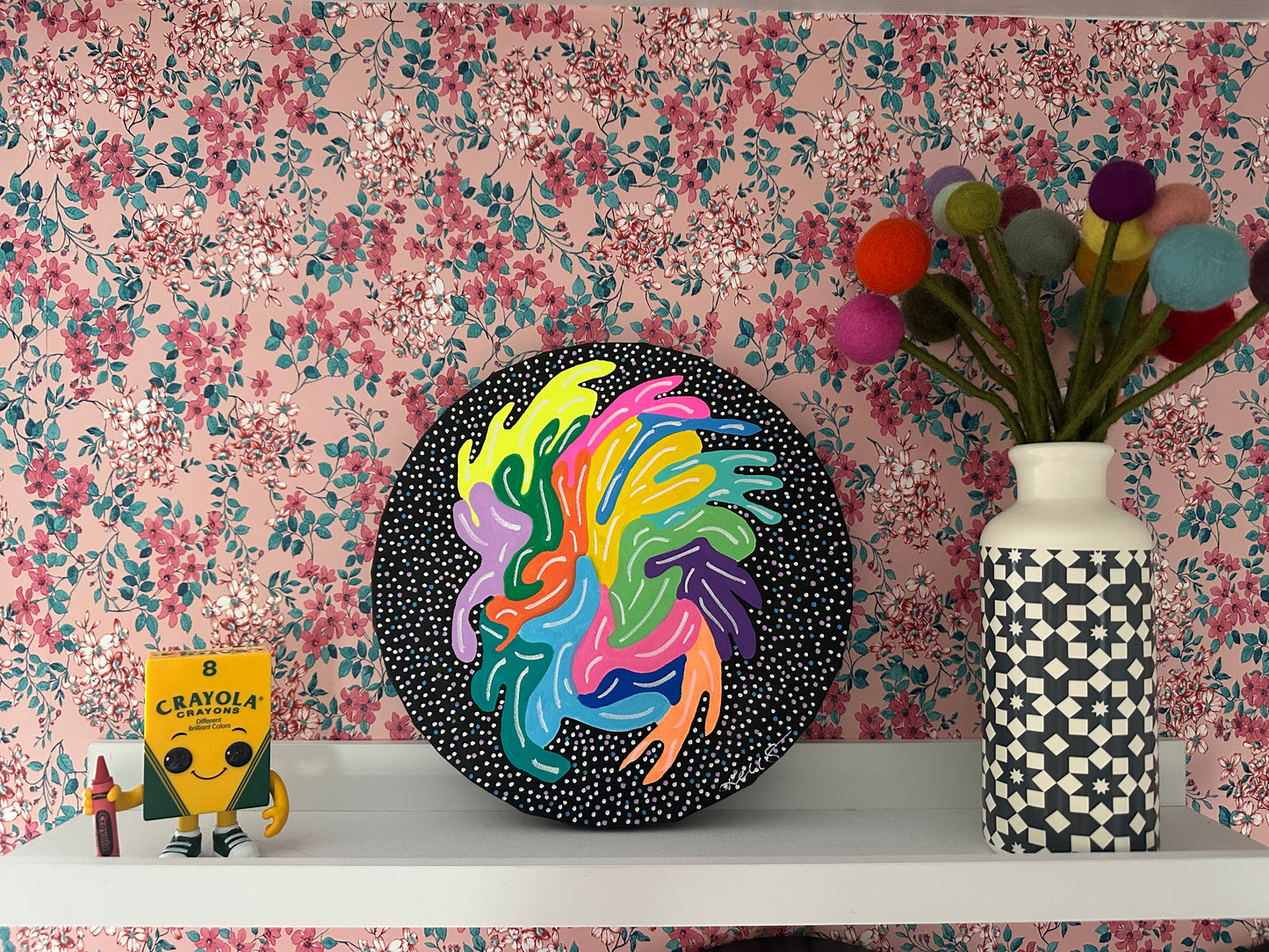 Unframed 10" Canvas #11 - Starlight Explosion