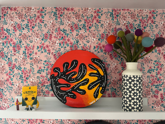 Unframed 10" Canvas #12 - Fire!