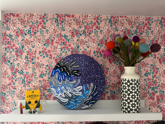 Unframed 10" Canvas #10 - Purple Shimmer