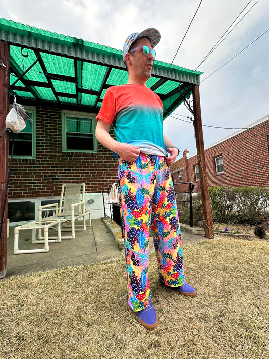 All-over Print Unisex Wide-leg Pants