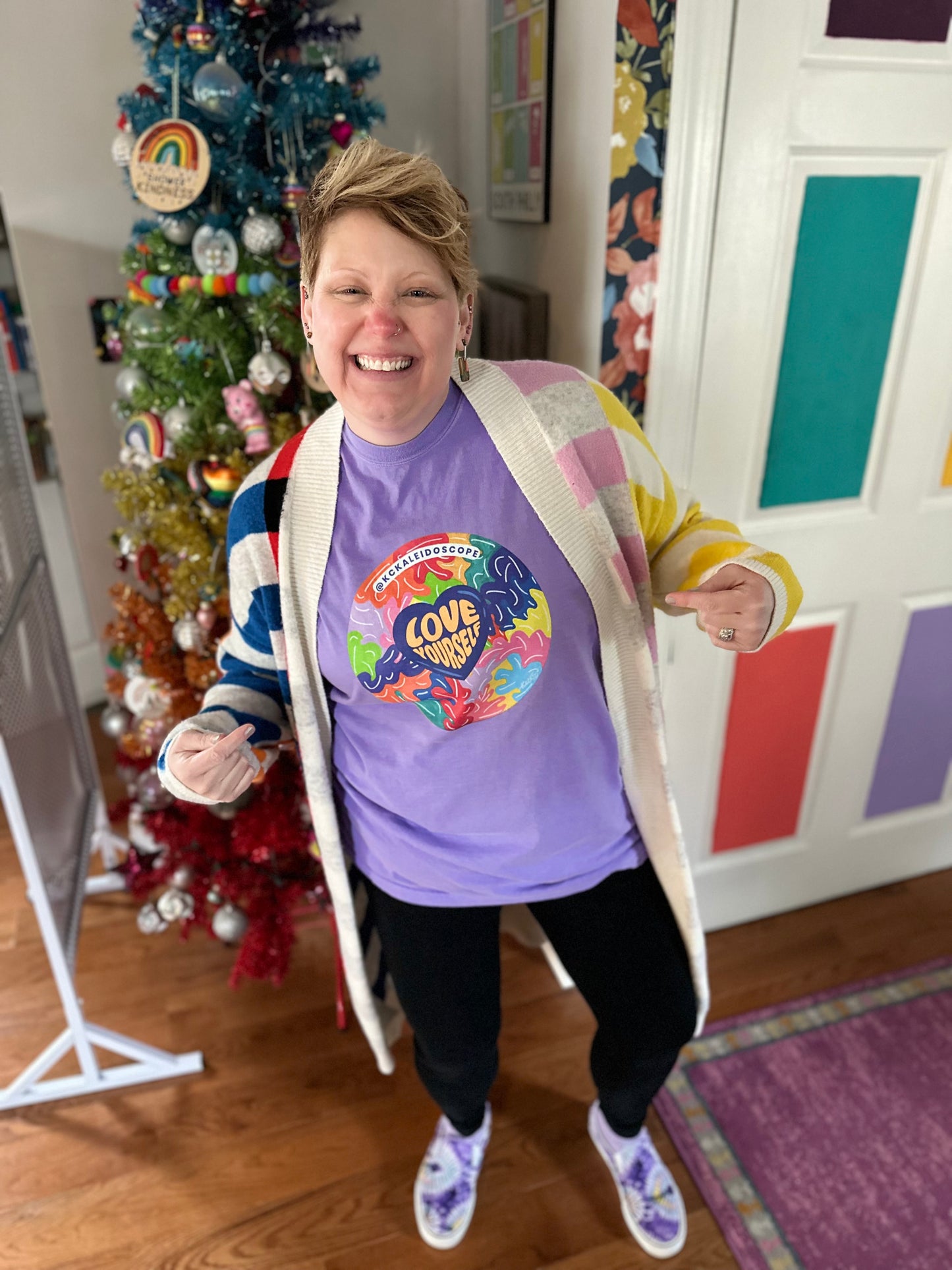 **NEW** Love Yourself KC Kaleidoscope T-Shirt