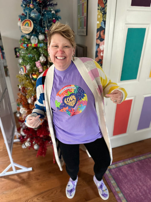 **NEW** Love Yourself KC Kaleidoscope T-Shirt