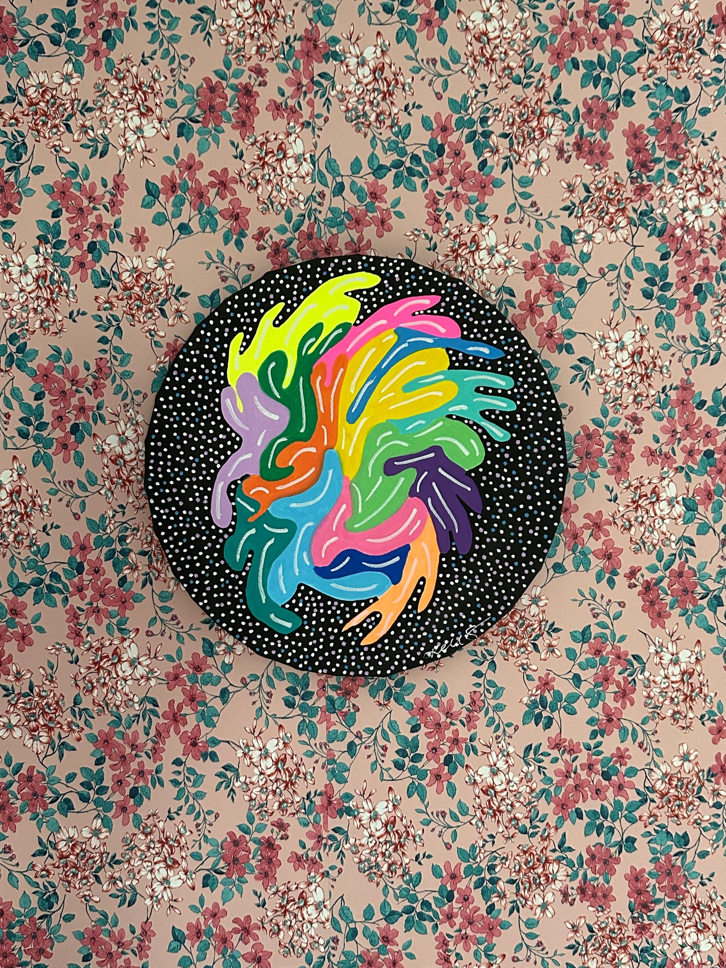 Unframed 10" Canvas #11 - Starlight Explosion