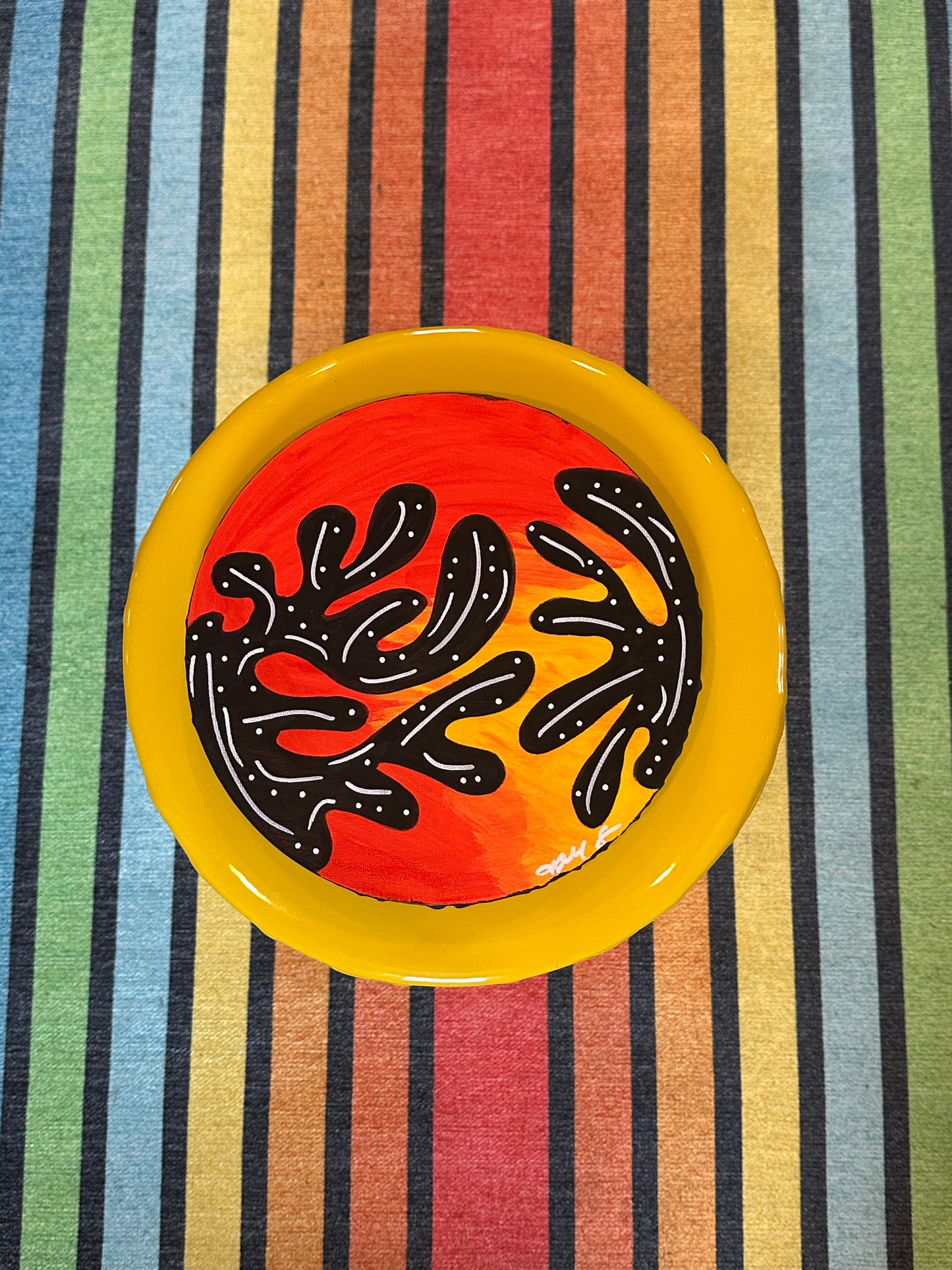 Unframed 10" Canvas #12 - Fire!