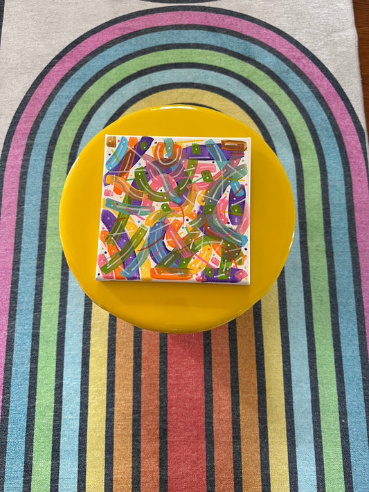 8”x8” Square Unframed Canvas: March2025-07