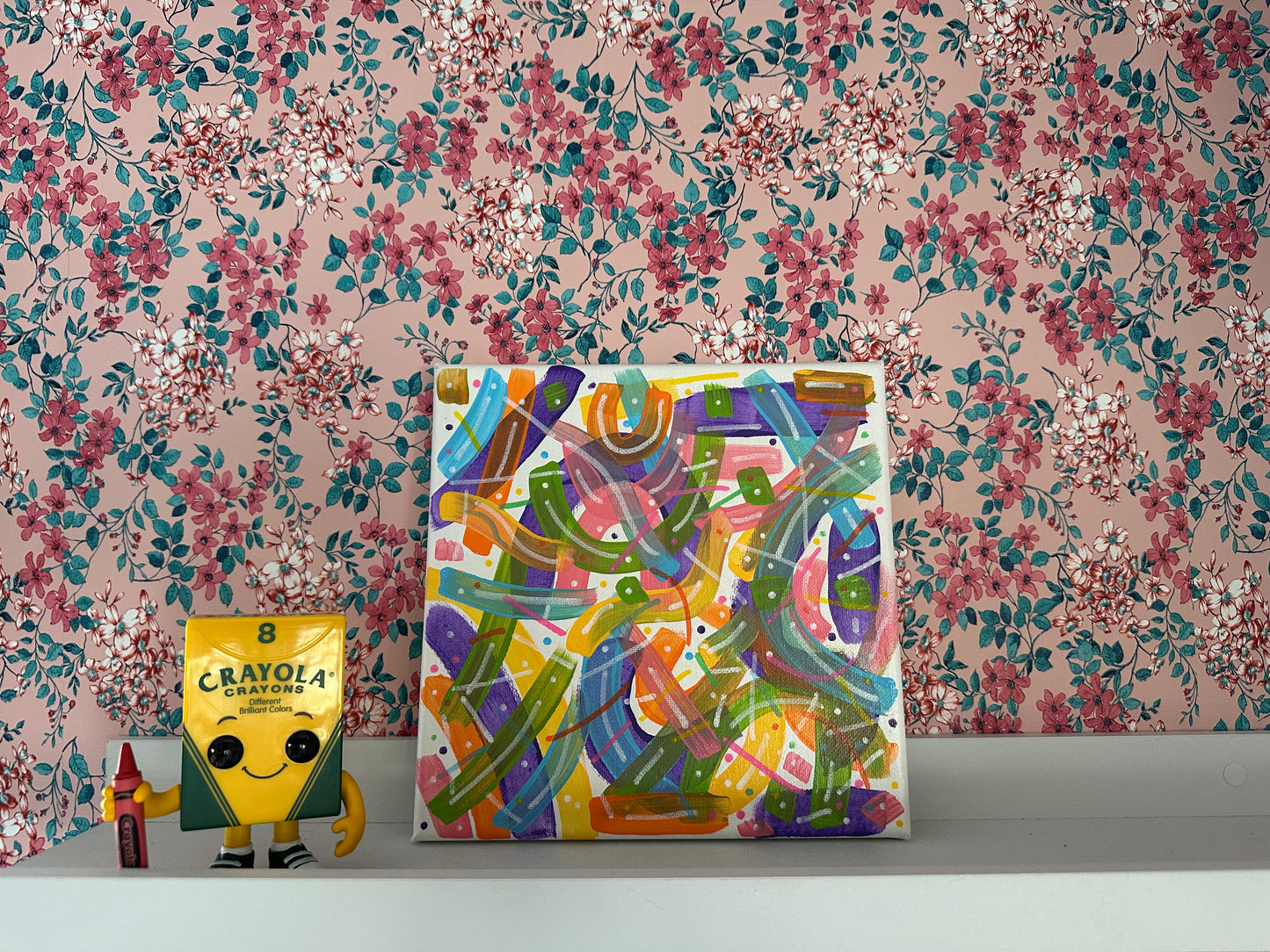 8”x8” Square Unframed Canvas: March2025-07