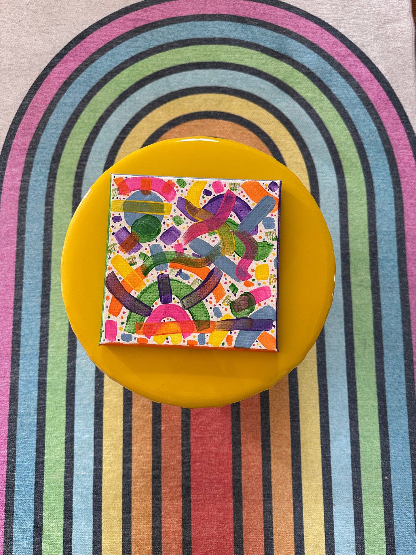 8”x8” Square Unframed Canvas: March2025-08