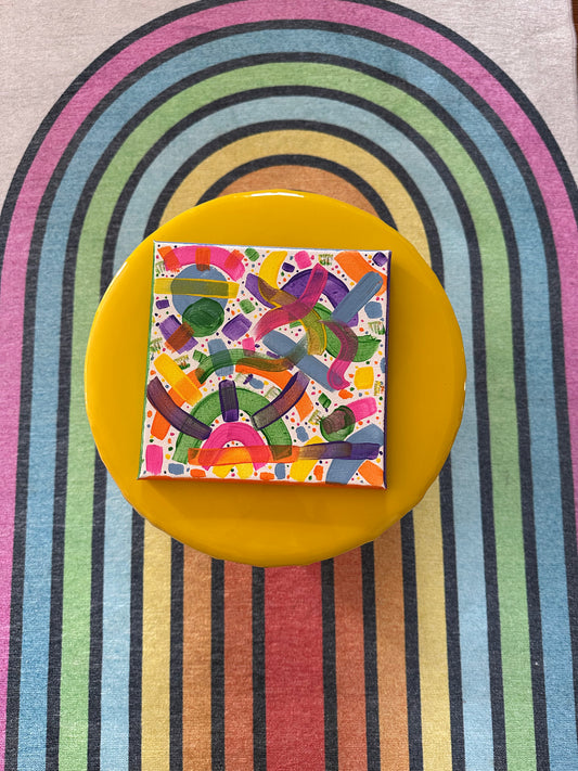 8”x8” Square Unframed Canvas: March2025-08