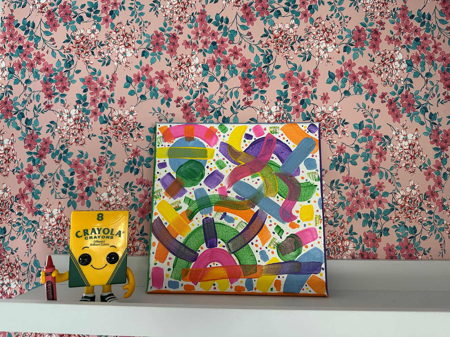 8”x8” Square Unframed Canvas: March2025-08