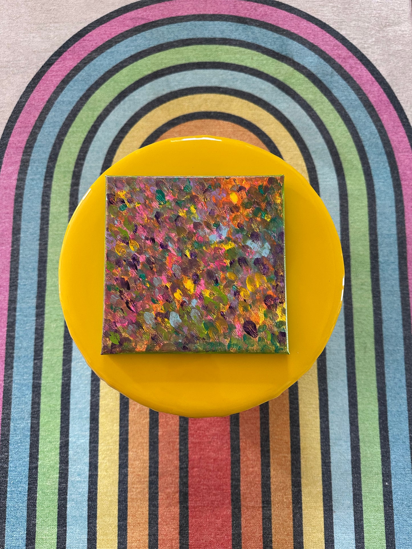 8”x8” Square Unframed Canvas: March2025-09