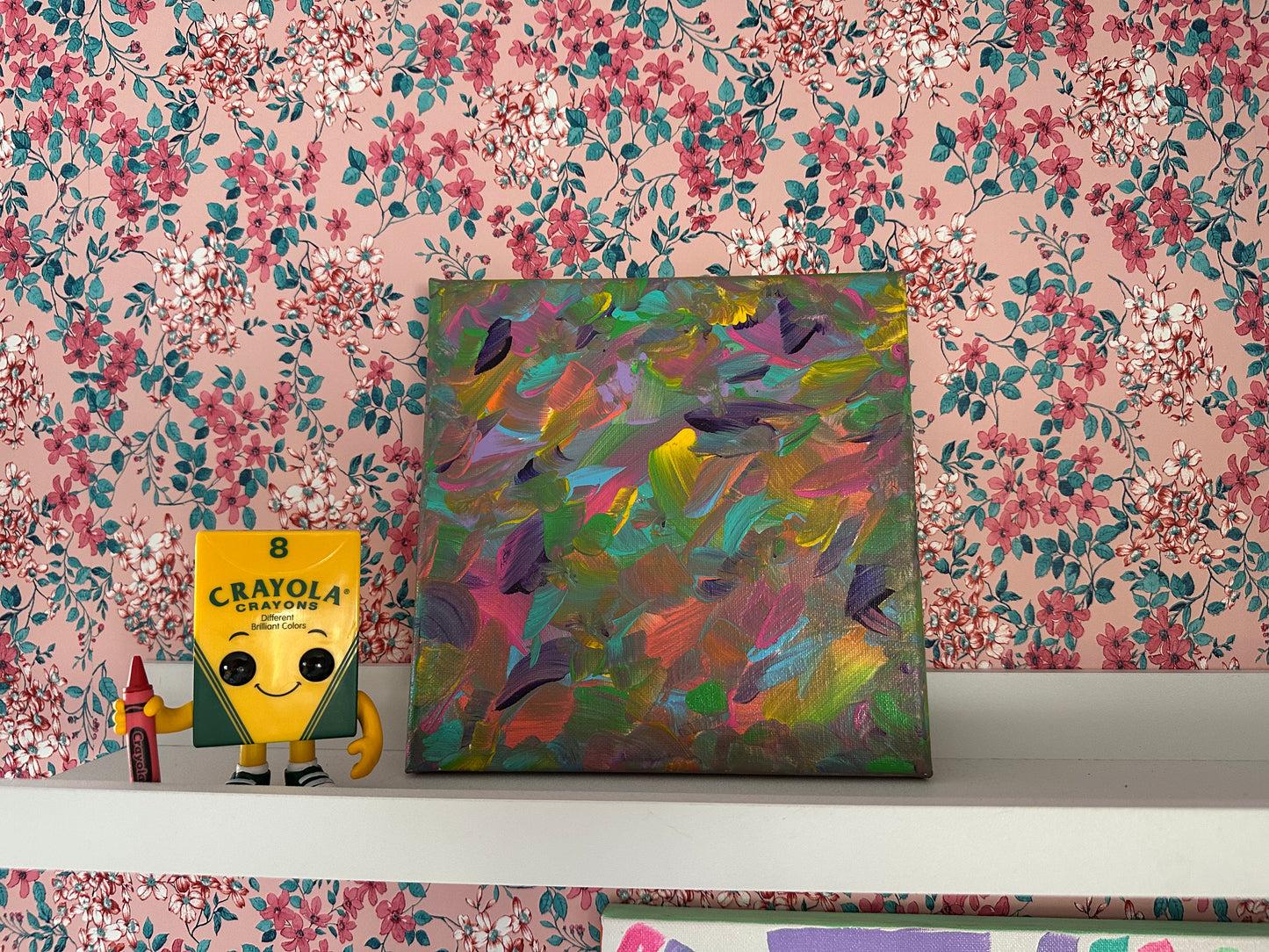 8”x8” Square Unframed Canvas: March2025-10