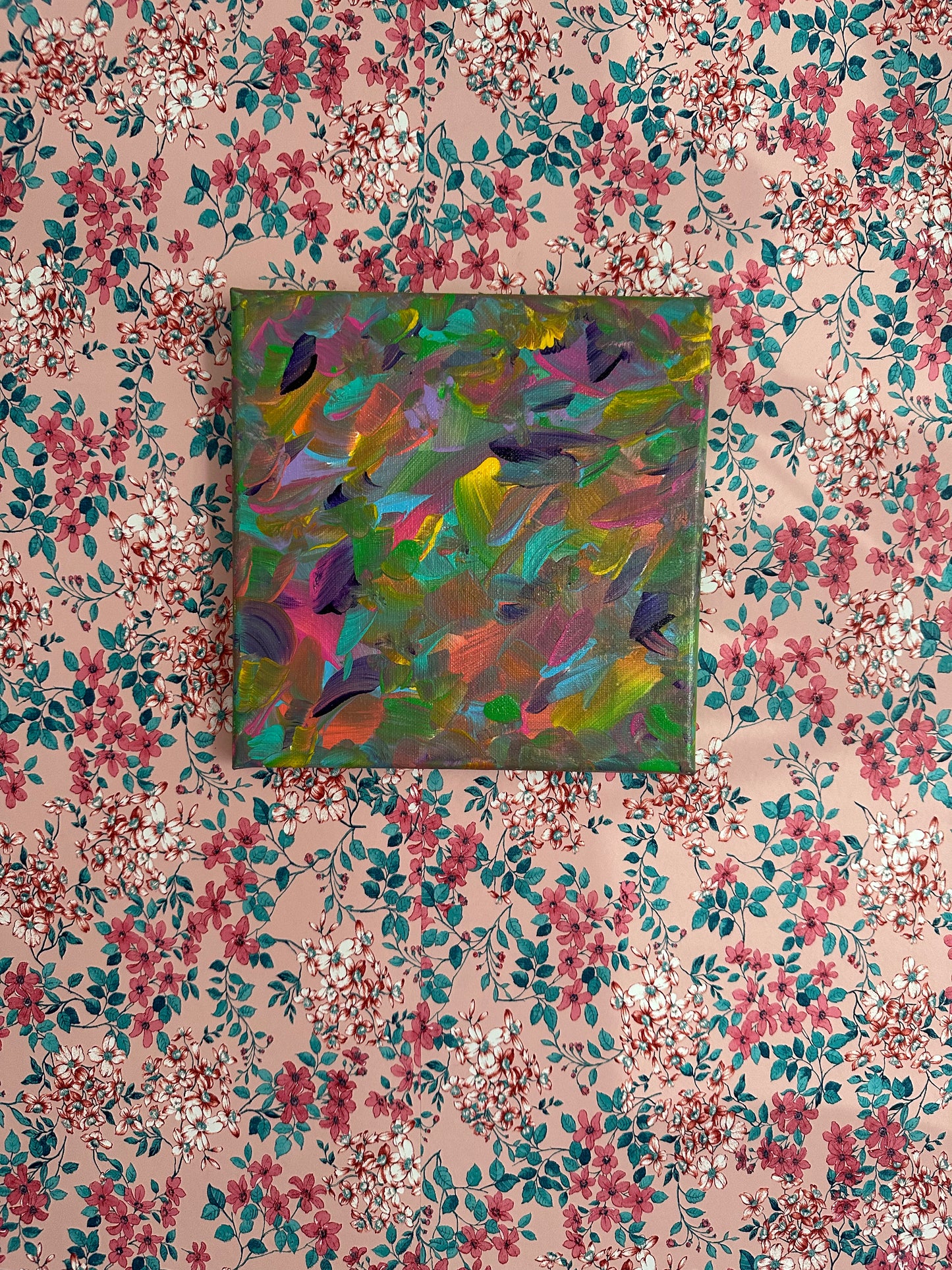 8”x8” Square Unframed Canvas: March2025-10