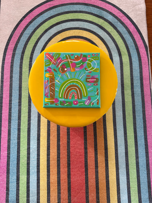 Square 8”x8” Unframed Canvas: March2025-16