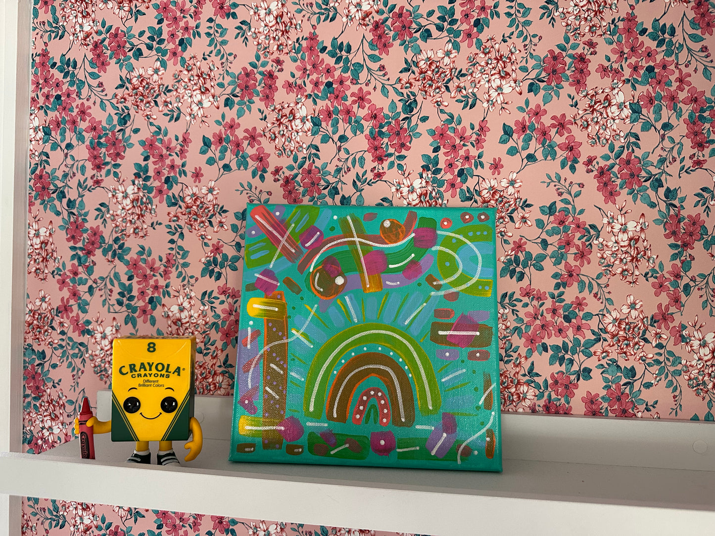 Square 8”x8” Unframed Canvas: March2025-16