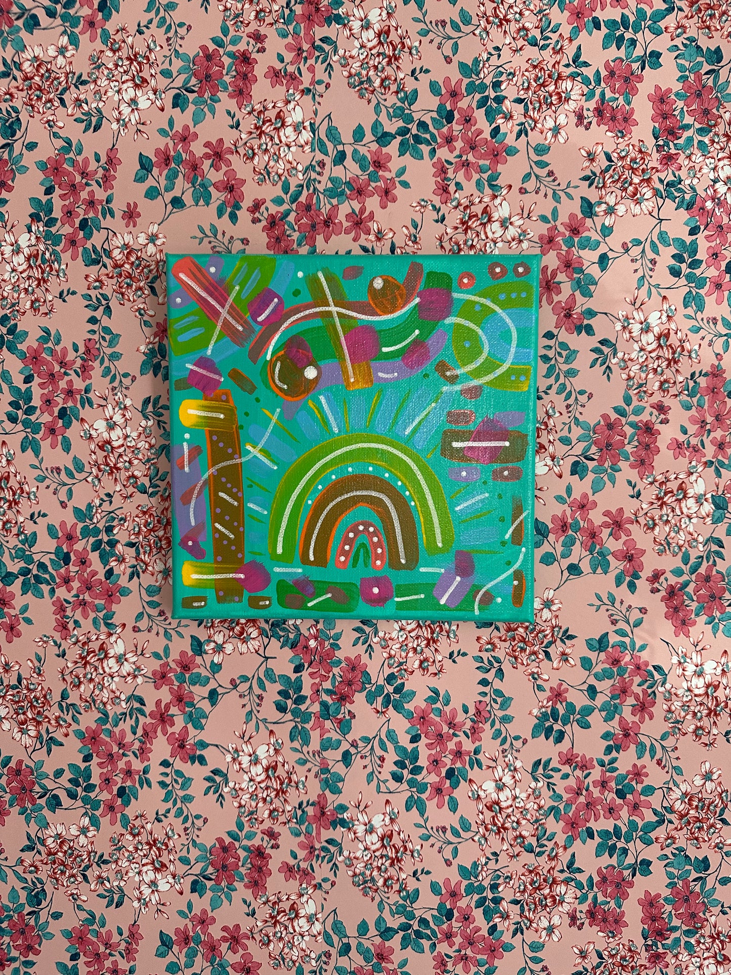 Square 8”x8” Unframed Canvas: March2025-16