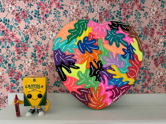 Heart Canvas, 10" - May2025-02