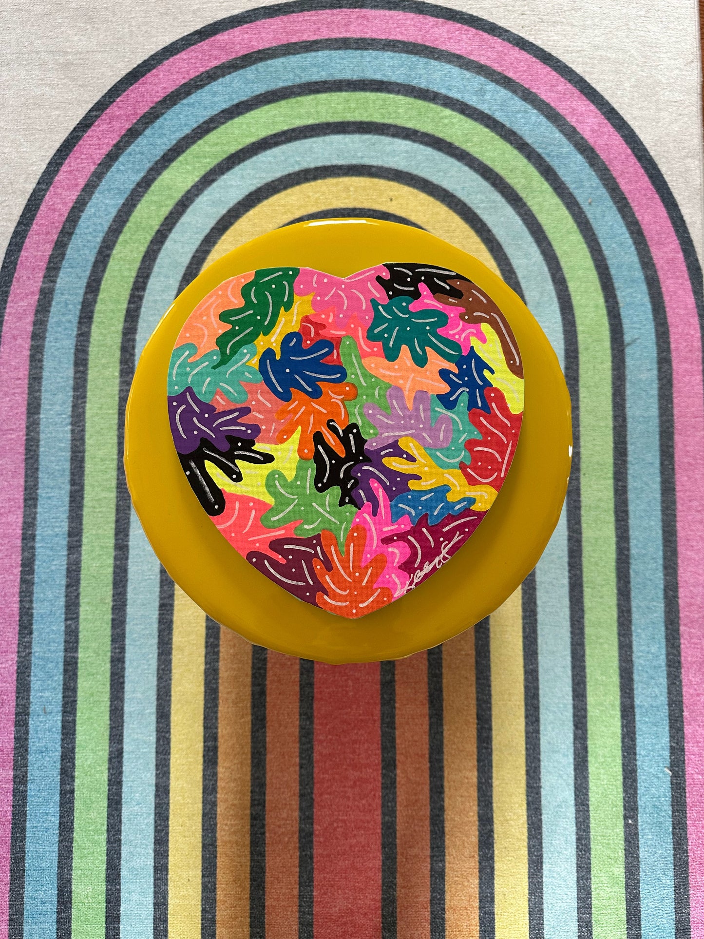 Heart Canvas, 10" - May2025-02