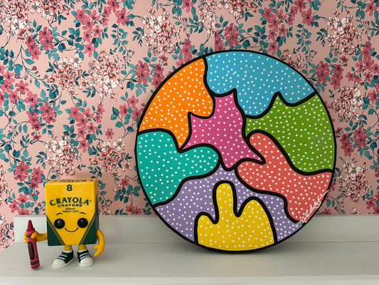 Circle Canvas, 10" - May2025-03