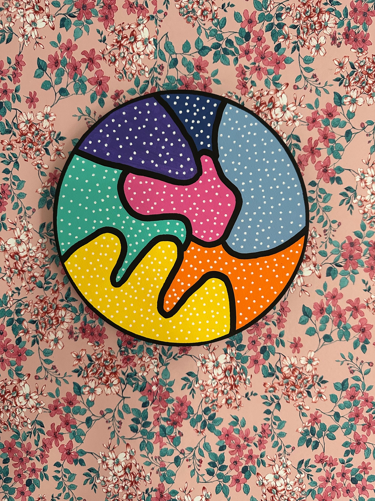 Circle Canvas, 8" - May2025-05