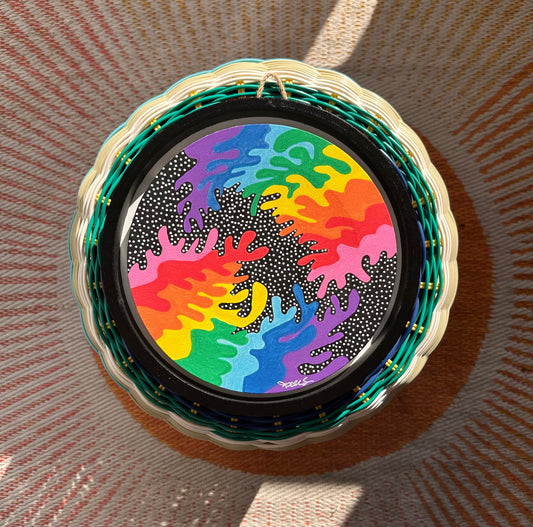 ! 10” Circle Canvas -- Oct25-05 !