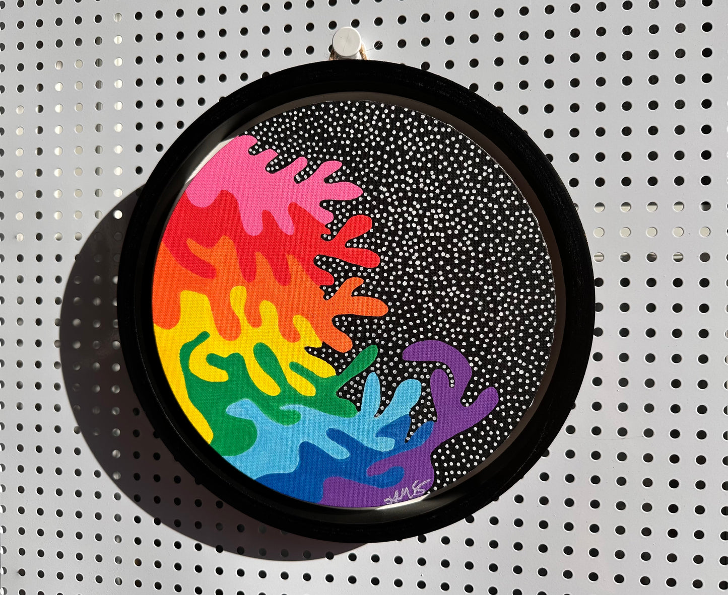 ! 10” Circle Canvas -- Oct25-06 !