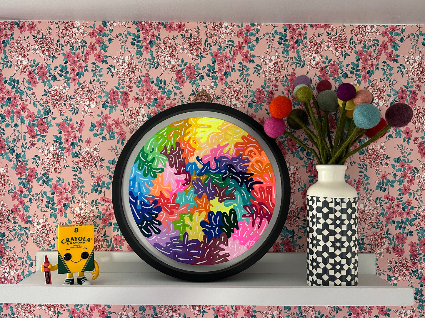 #01 Framed 10" Canvas