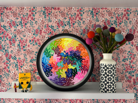 #01 Framed 10" Canvas