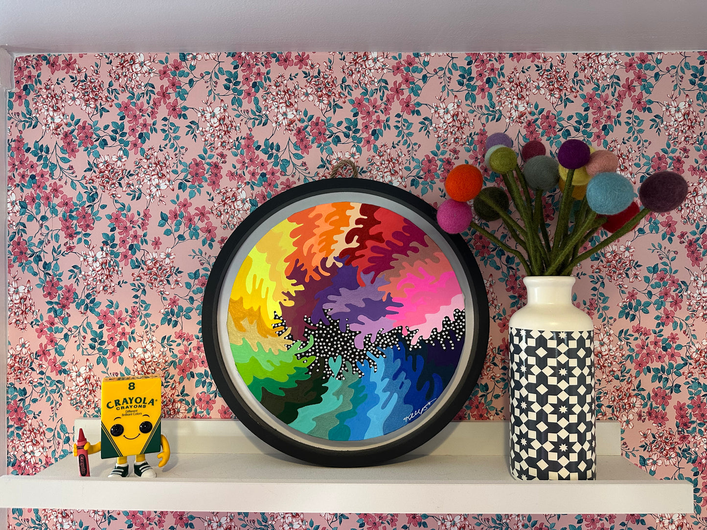 #02 Framed 10" Canvas