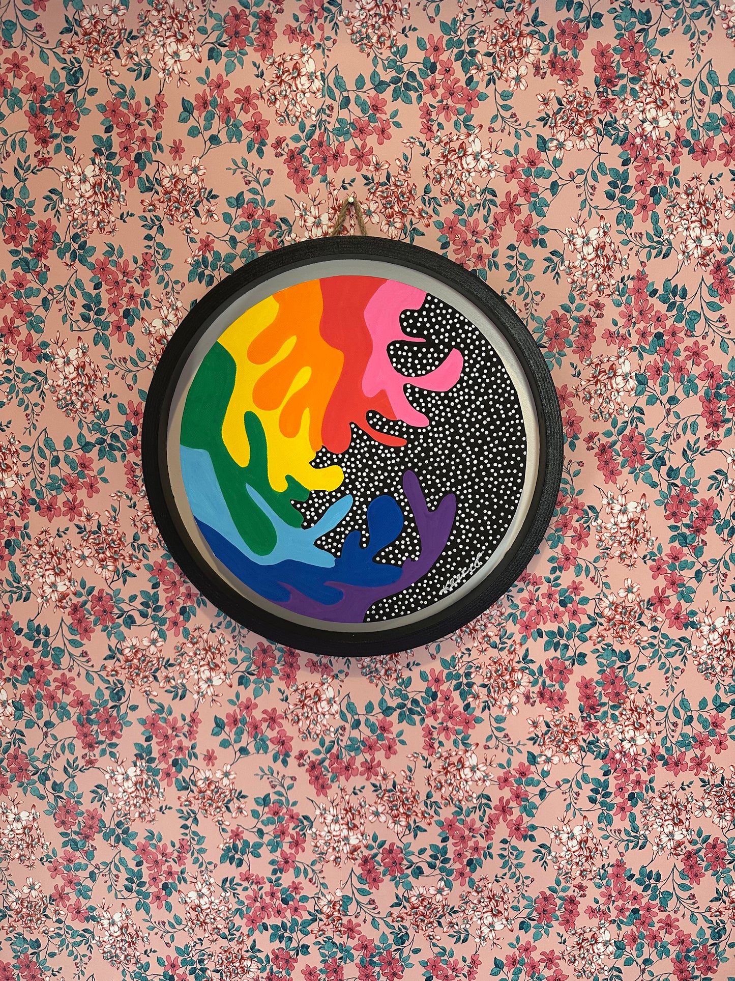 #03 Framed 10" Canvas