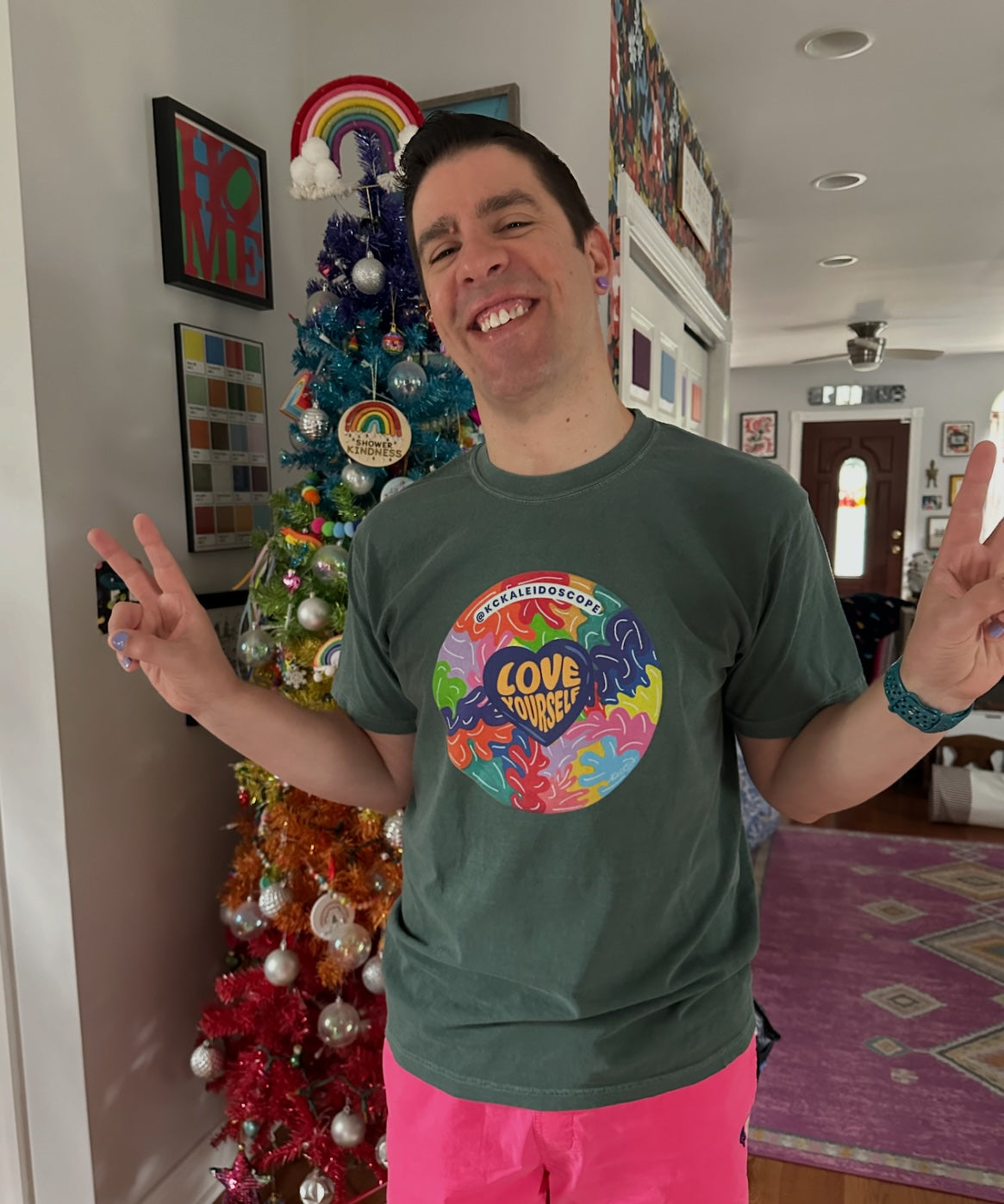 "Love Yourself" KC Kaleidoscope T-Shirt