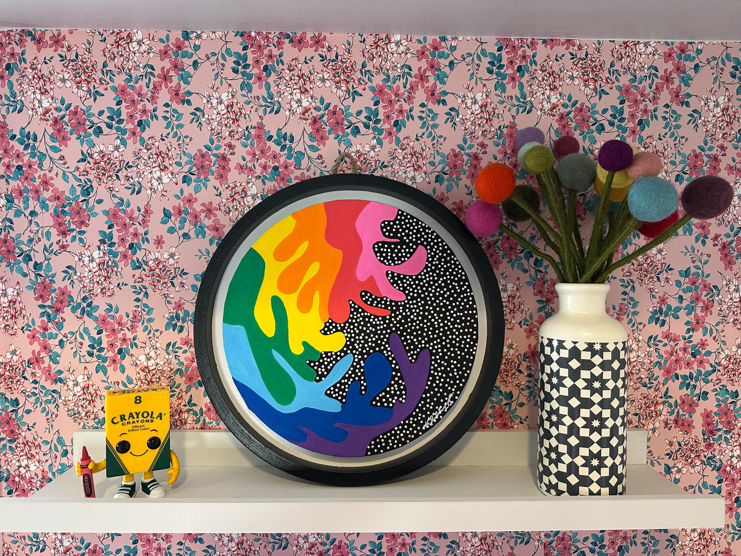 #03 Framed 10" Canvas